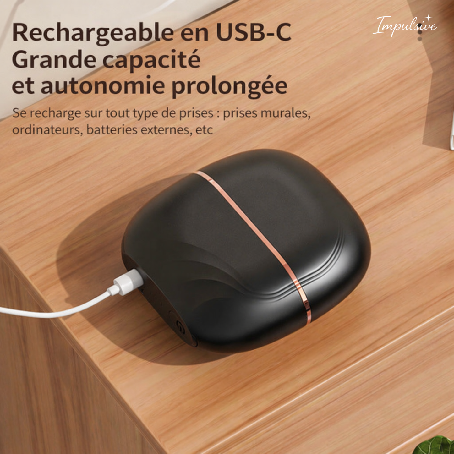 Mini Lisseur Portable Sans Fil – Retouche Express Sac à Main