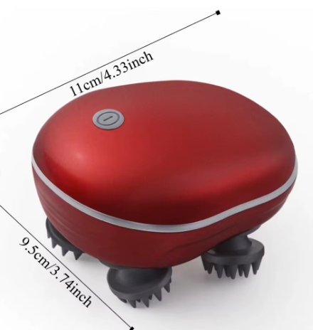 Stimulateur Capillaire Électrique – Active la Pousse & Soulage les Tensions