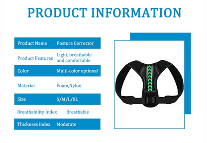 Ceinture correctrice de posture ergonomique